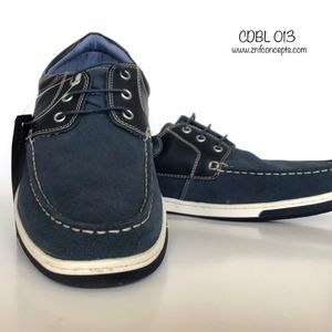 Boat Shoes, Lace up Men's Suede leather Shoes